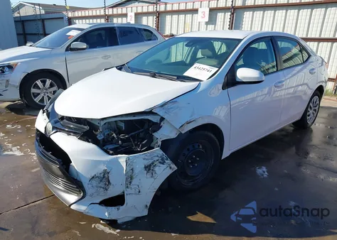 2018 Toyota Corolla Le from USA, damaged, VIN 5YFBURHE5JP813715